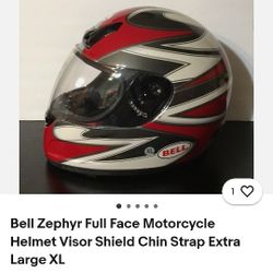 Bell Full Face Motorcycle Helmet