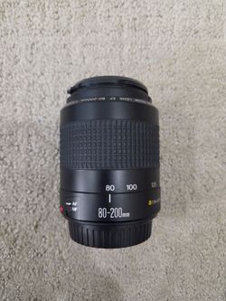 Canon EF 80-200mm zoom camera lens!