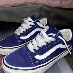 Navy blue Vans 