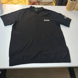 Men's Hugo Boss Matteo Berrertini Line Size Medium Black