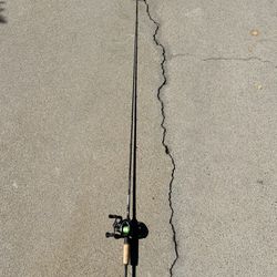 Shimano Curado BFS Casting Reel Paired With Dobyns Rod