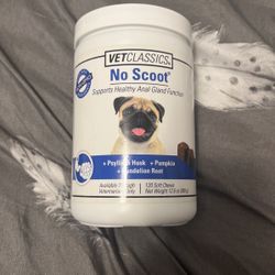 Vet Classics No Scoot Dog Supplements for Healthy Anal Gland Function – Support Normal Bowel Functions, Anal Glands – Increases Daily Fiber Intake for