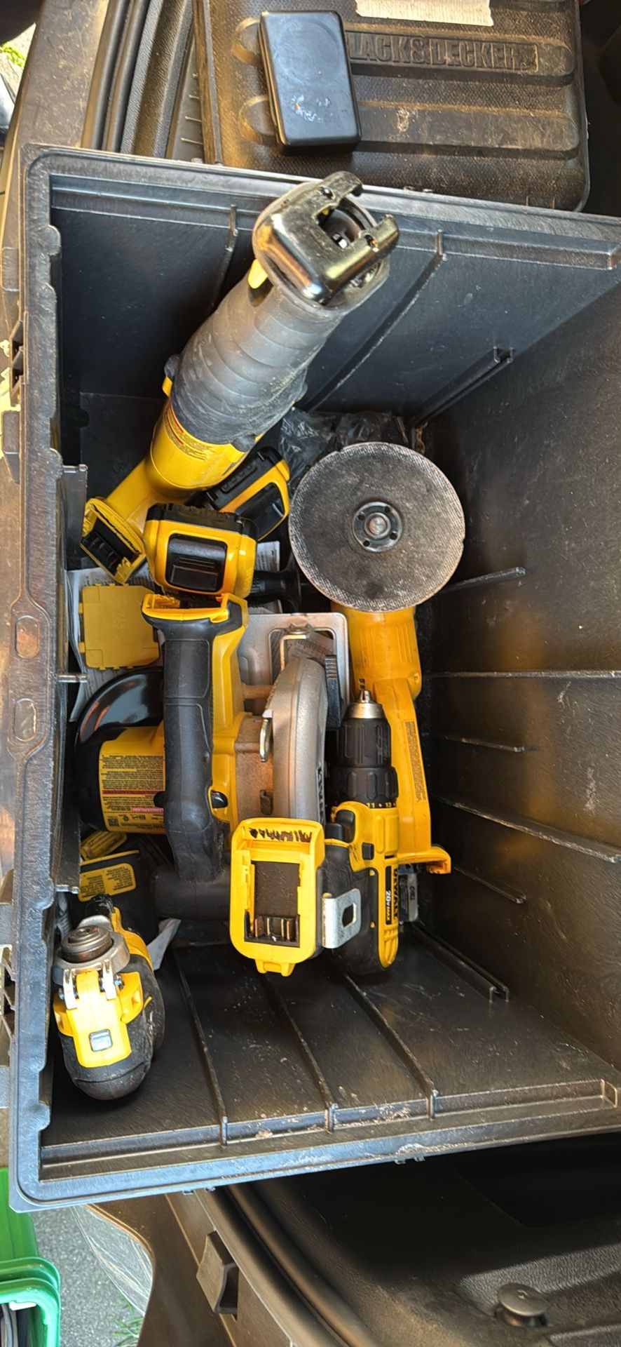 Dewalt Power Tools With Boxes