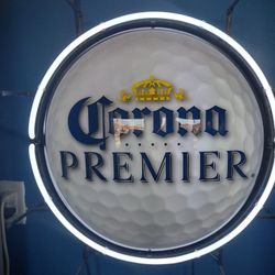 Corona Premier Beer Golf Neon Sign Bar Light Advertising Sign Bar Sign