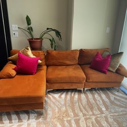 Lightly  used loved Sectional couch