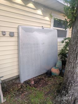 Fiberglass tonneau cover