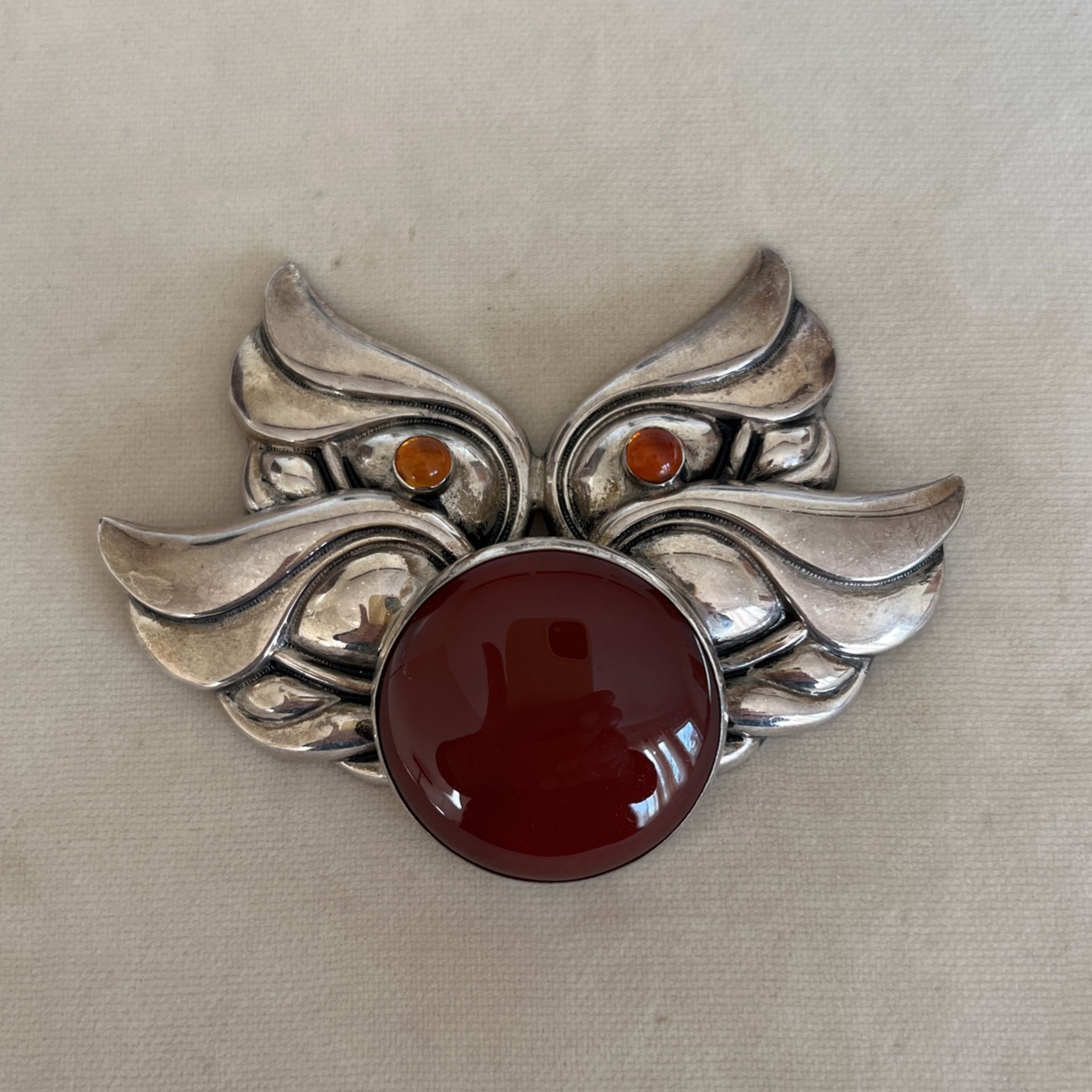 Vintage Sterling Brooch 