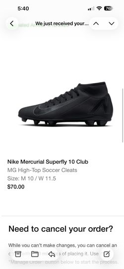 Nike soccer cleats