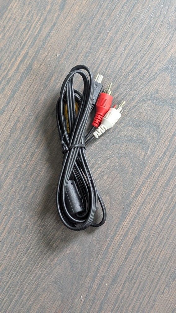 Canon Mini USB to 3 RCA AV Cable
