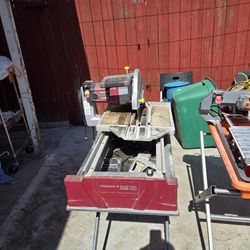 Chicago Tile Saw Wet Saw 