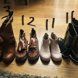 boots for girls. Size 11,12,13