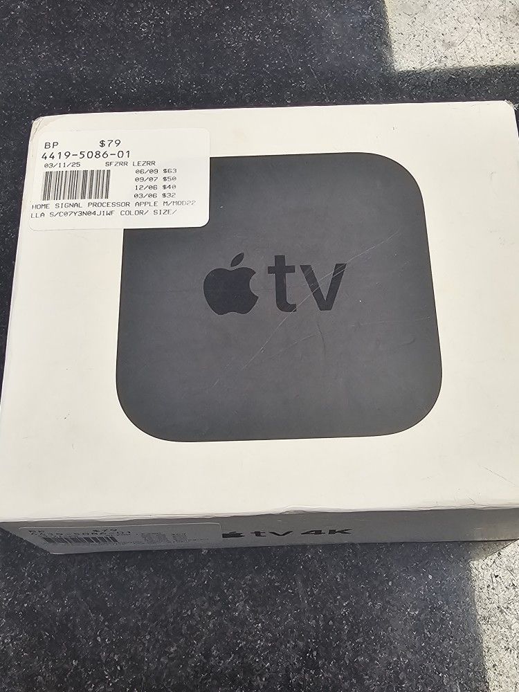Apple TV 4K. 32GB. ASK FOR RYAN. #4(contact info removed)-01