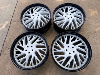LS CHEVY CAMARO BMW CUTLASS RANGE ROVER CADILLAC RIMS 24 INCH