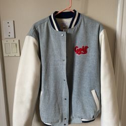 Golf Wang Denim Varsity Jacket