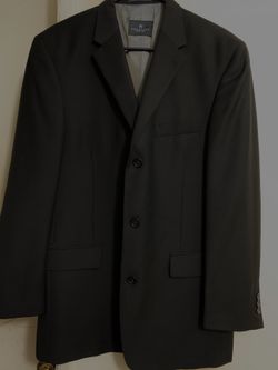 REACTION KENNETH COLE Men’s Black Sports Blazer Suit Jacket Size 38R