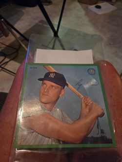 1964 Roger Maris Record Card