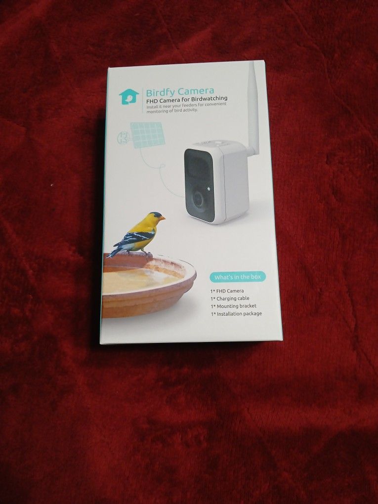 Birdfy Camera Smart Bird Camera for Wild Bird Watching and Recording