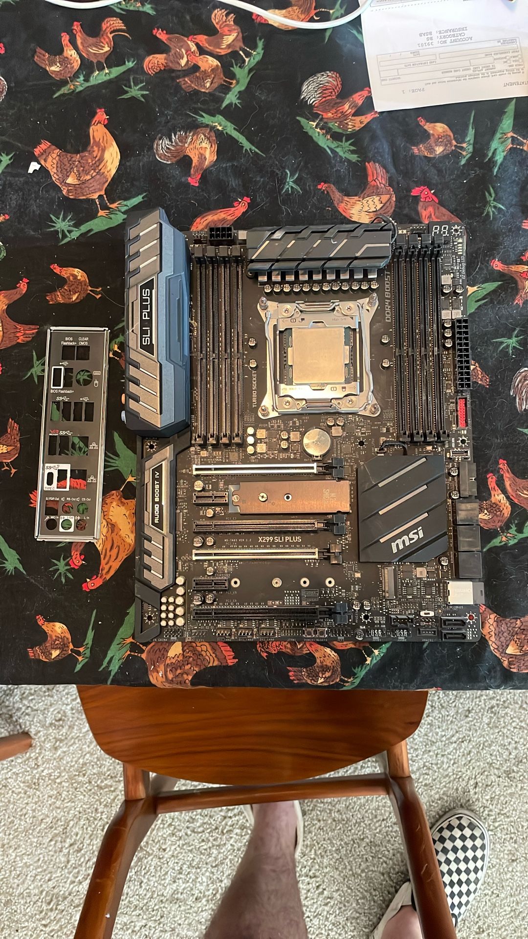 X299 SLI Plus (MSI) W/ i5-7640x