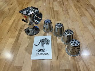 King Cutter manual food processor