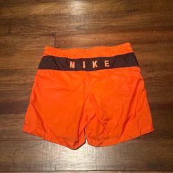Nike Orange Athletic Shorts