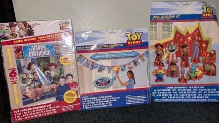 Toy Story Decorations 3 Different Kits