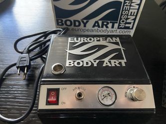 European Body Art Airbrush Kit