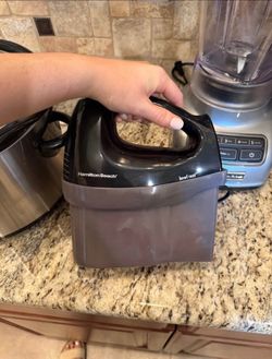 Hamilton Beach 6-Speed Hand Mixer with Snap-On Storage Case and Bowl Rest