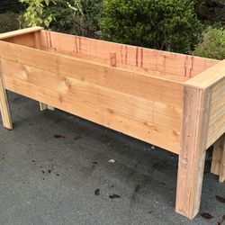 Elevated Cedar Planter Boxes