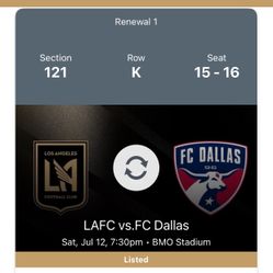 LAFC V FC Dallas
