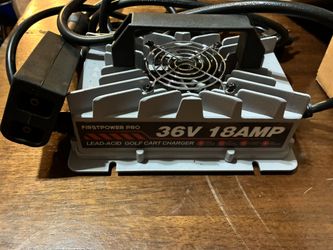 36 Volt Golf Cart Battery Charger for EZGO TXT Golf Carts, 36V 18A Golf Cart Charger D Style Plug