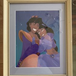 Disney’s Aladdin & Jasmine Lithograph