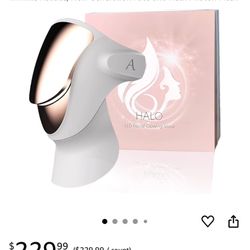 Aphrona Halo LED Light Therapy Facial and Neck Mask