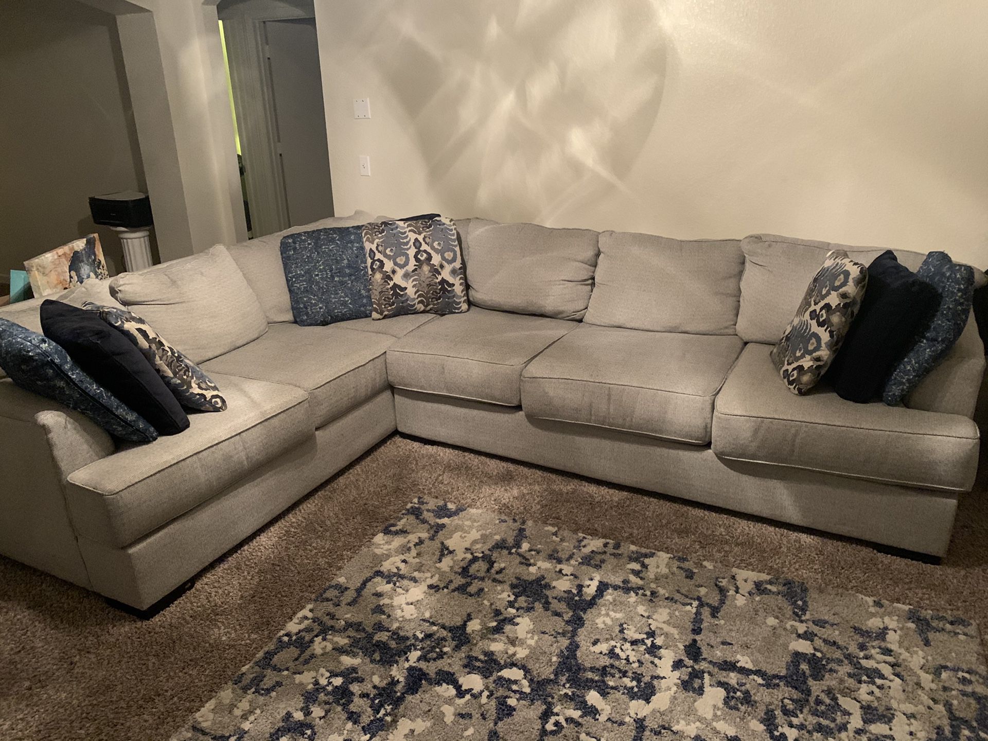 Large sectional in good shape