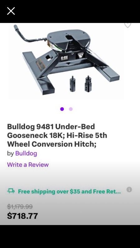 Bulldog fifth wheel hitch