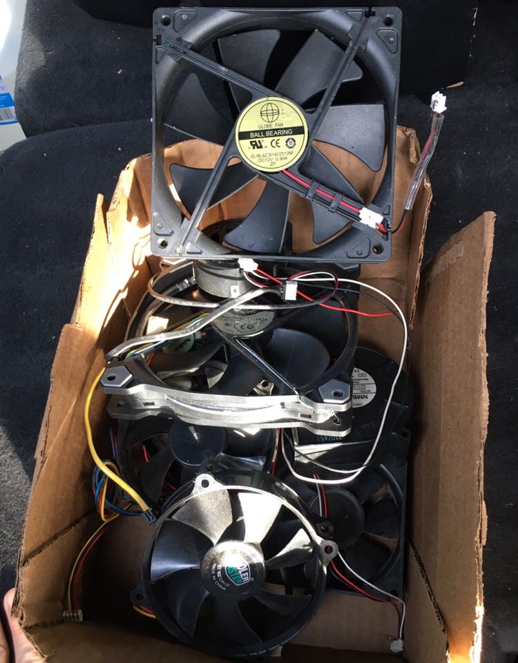 Various Computer Fans