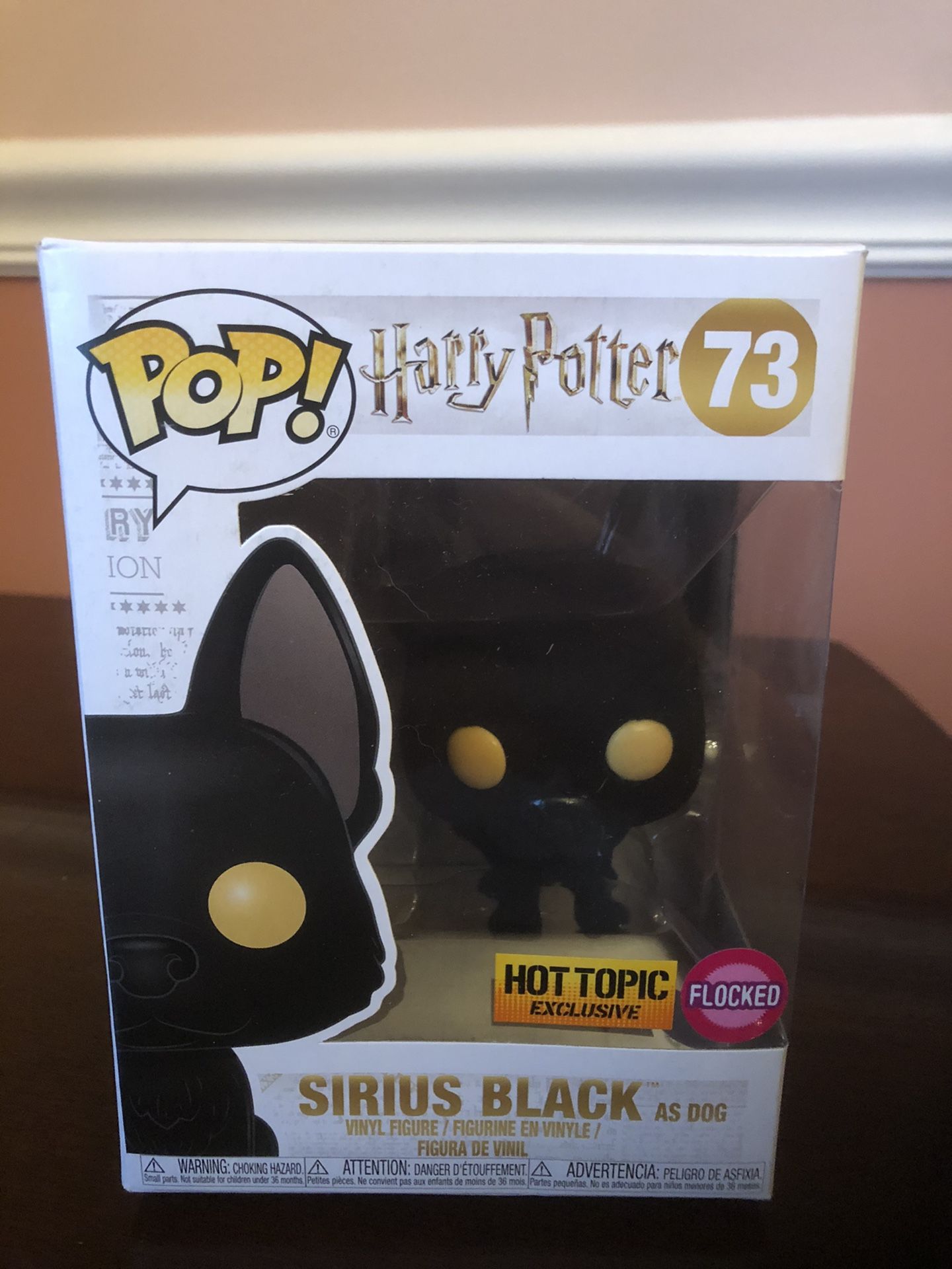 Harry Potter Funko Flocked Sirius 73