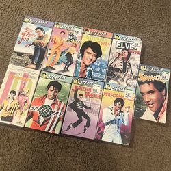 Vintage Elvis collections VHS videos