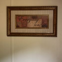 Every Day Is A Gift Wall Art