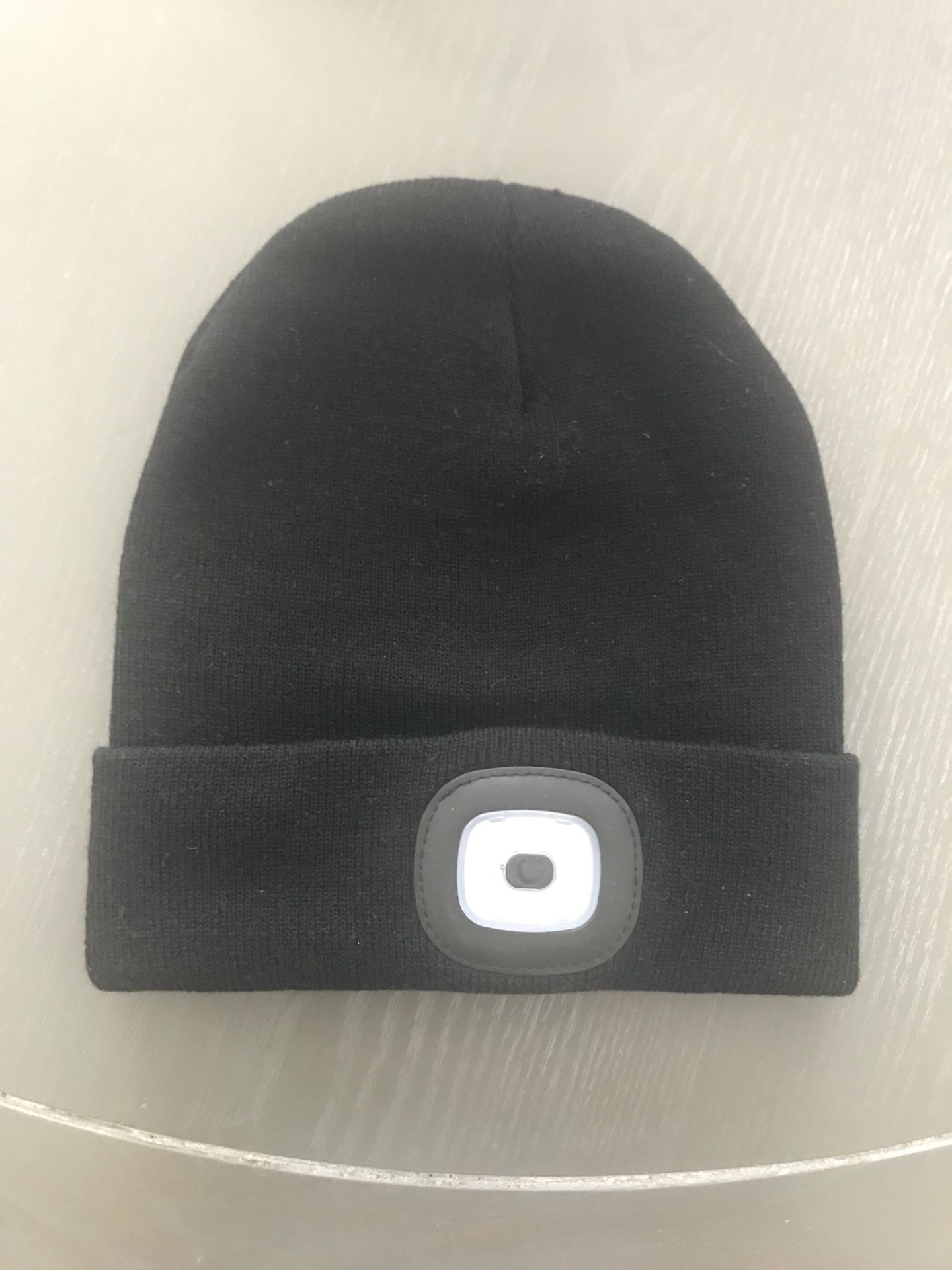 NWT Beanie/Toque w/ LED headlamp