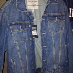 Brand New True Religion Jean Jacket for men szLarge