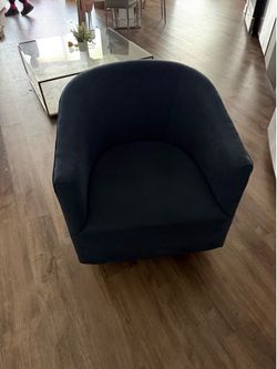 Navy Swivel Chair