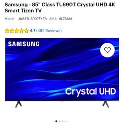 Samsung Tv 85 Inches For Part