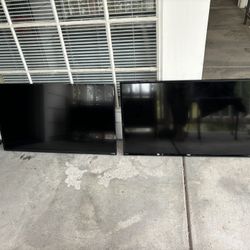 Two TVs - TCL 40” and Vizio 39”