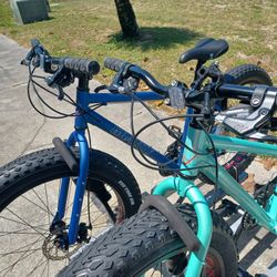 New Gravity Monster Fat Tire Bikes Bicycles Disc Large and Medium - $350 Each FIRM 