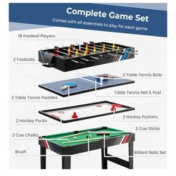 4 in 1 Game Table Brand New In Box