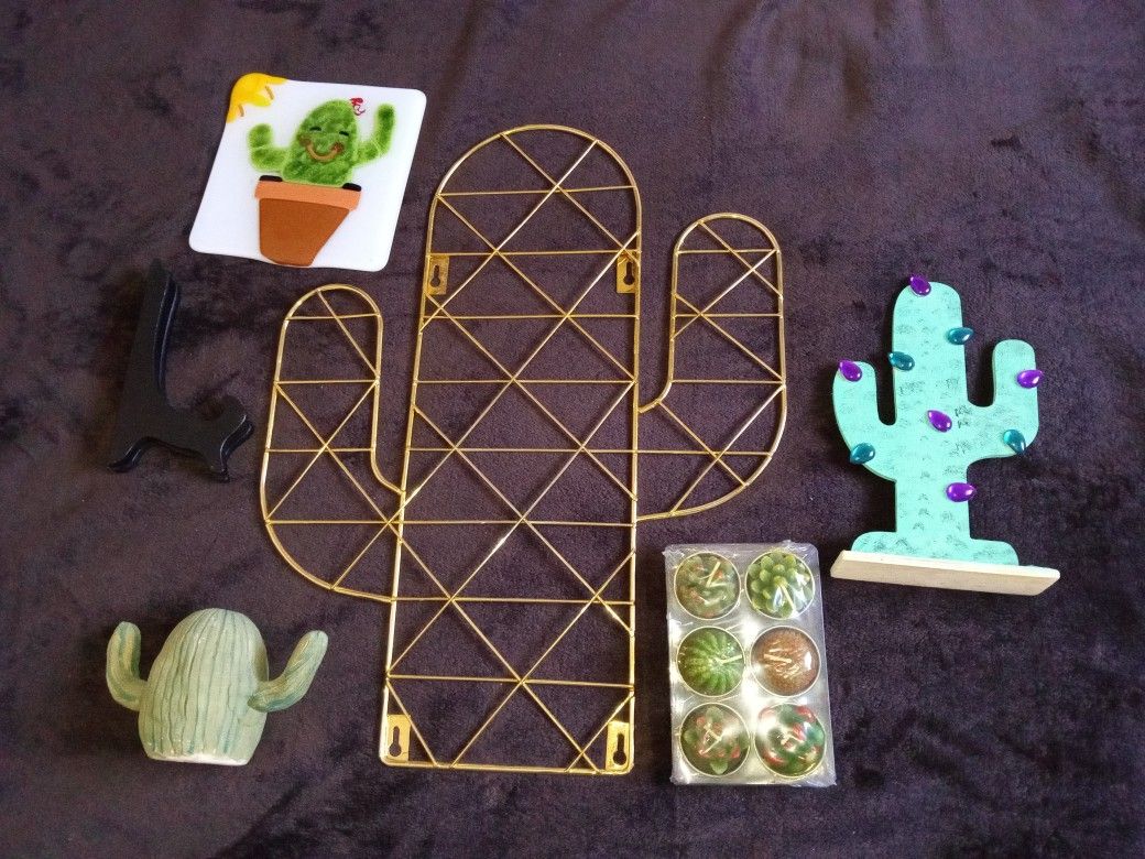Cactus Decor Lot