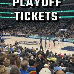 Dallas Mavericks Los Angeles Clippers Playoff Tickets Section 105 Row K