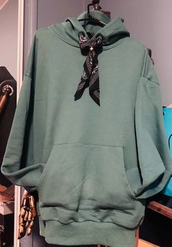 Sage Green Pullover Hoodie