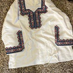New Ukrainian Embroidered blouse( Size XL )
