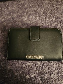 Ladies Black Wallet -Steve Madden